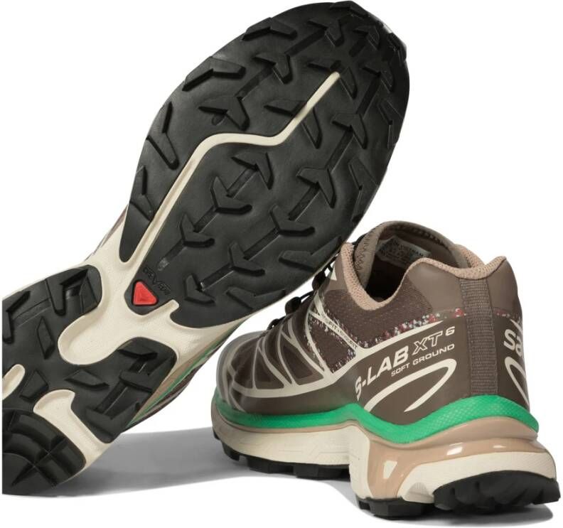 Salomon Bruine Sneakers Xt-6 Mindful Stijl