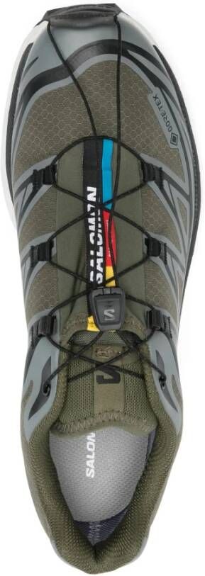 Salomon Groene Sneaker XT6 GTX