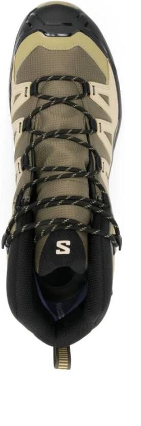 Salomon Groene Sneakers Waterdicht Gore-Tex Ontwerp Multicolor Heren