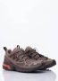 Salomon Mesh Panel Sneakers Lace-Up Logo Debossed Brown Heren - Thumbnail 9