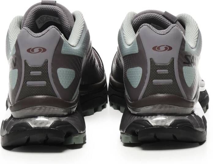 Salomon Paarse Mesh Sneakers met Quicklace Sluiting