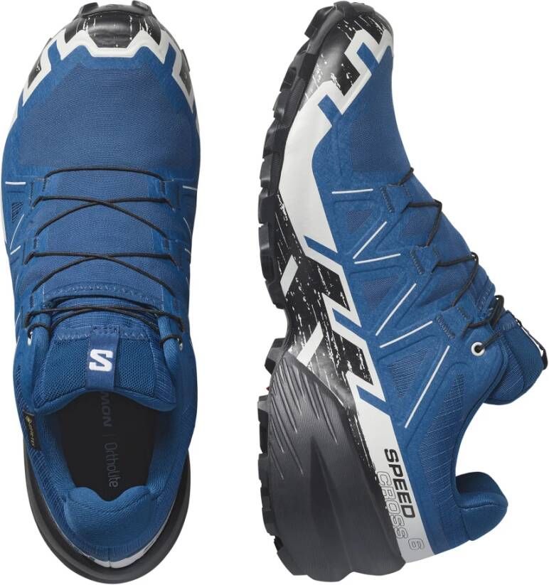 Salomon Poseidon Black Lunroc Speedcross 6 GTX Hardloopschoenen