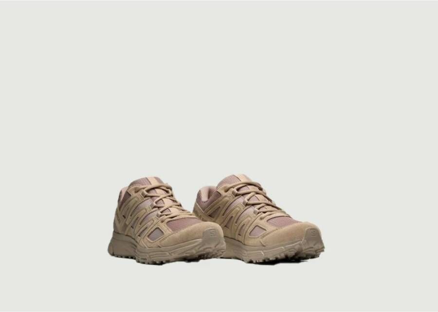Salomon Premium Leren Xmn4 Trainer Beige Dames