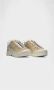 Salomon Suede Panel Lace-Up Sneakers Beige Heren - Thumbnail 9