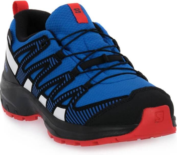 Salomon Hoogwaardige leren sneakers voor heren Blauw Heren