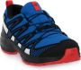 Salomon XA Pro V8 CSWP Junior Trailrunningschoenen blauw zwart - Thumbnail 2