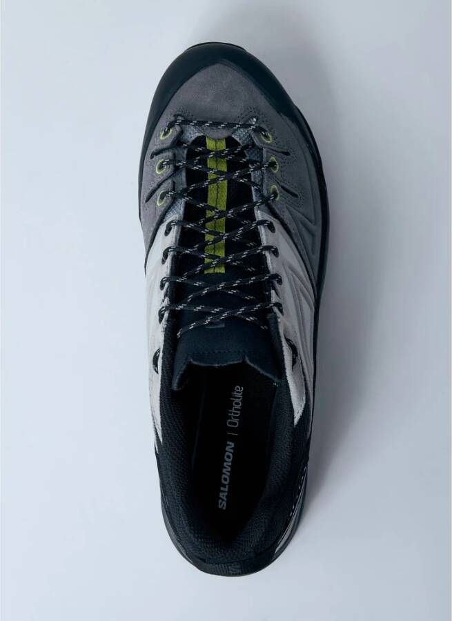 Salomon Sneakers met suède panelen en logoplaatje