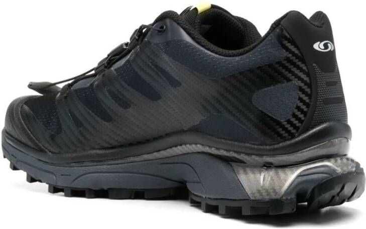 Salomon Zwarte Sneakers met Logo-Print en Trekkoord Zwart Heren