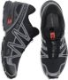 Salomon Trail Hardloopschoenen Zwart Asfalt Vlam Scarlet - Thumbnail 2