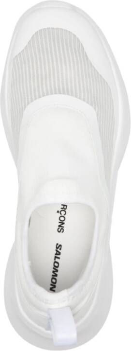 Salomon Witte Mesh Slip-On Sneakers White Dames