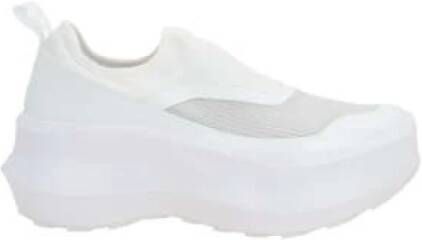 Salomon Witte Mesh Slip-On Sneakers White Dames