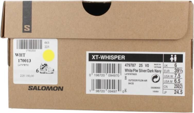 Salomon XT Whisper Lage Sneakers
