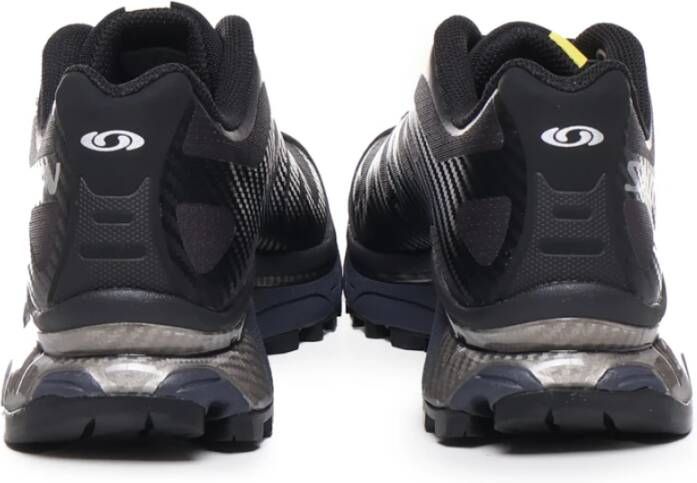 Salomon Zwarte Mesh Sneakers met Snelle Vetersluiting Black Unisex