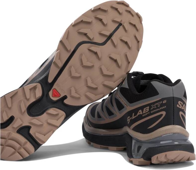 Salomon Zwarte Sneakers Xt-6 Terrein Schoenen