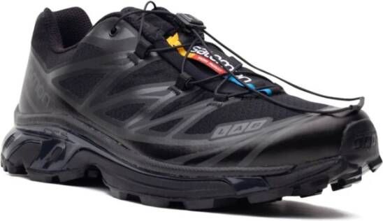 Salomon Zwarte XT6 Sneakers met EVA-demping