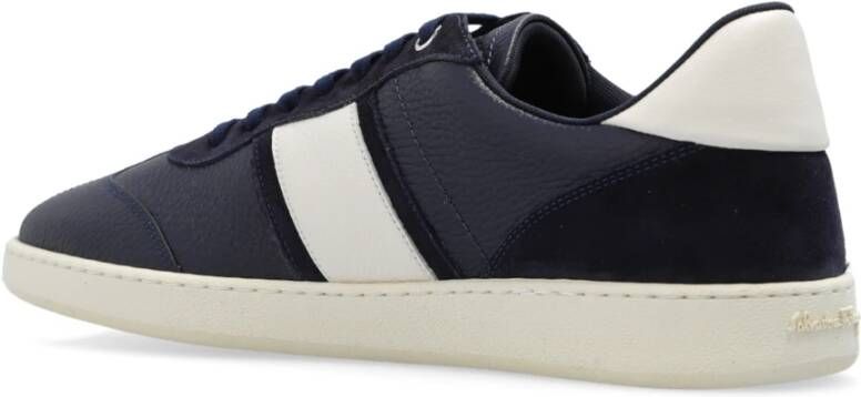 Salvatore Ferragamo Achille sneakers Blauw Heren