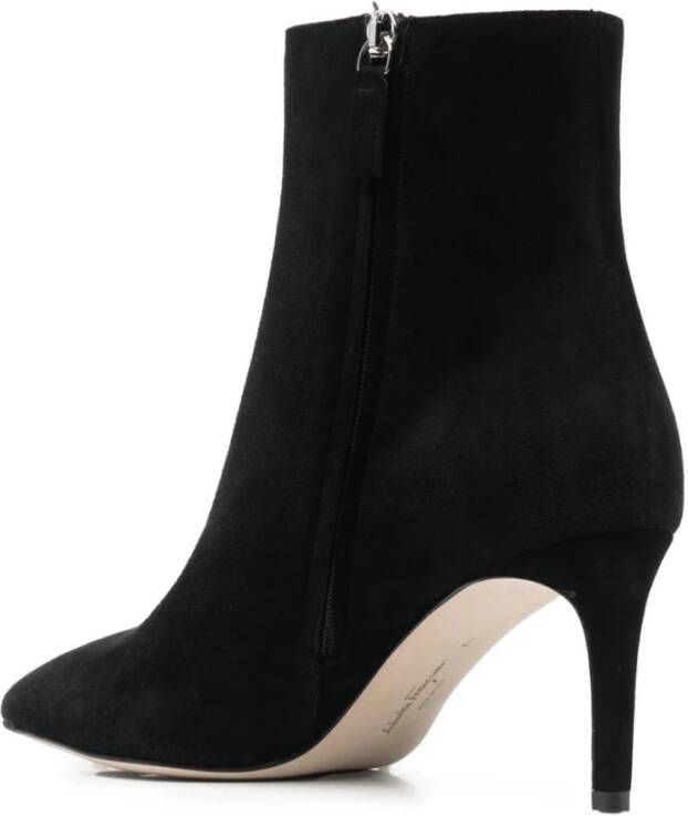 Salvatore Ferragamo Ankle Boots Black Dames