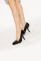 Salvatore Ferragamo Zwarte Pumps met Gebeeldhouwde Hak Zwart Dames - Thumbnail 4