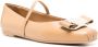 Salvatore Ferragamo Beige Ballerina Schoenen voor Vrouwen Beige Dames - Thumbnail 4
