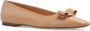 Salvatore Ferragamo Beige Leren Varina Ballerina Beige Dames - Thumbnail 4