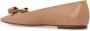 Salvatore Ferragamo Beige Leren Varina Ballerina Beige Dames - Thumbnail 5