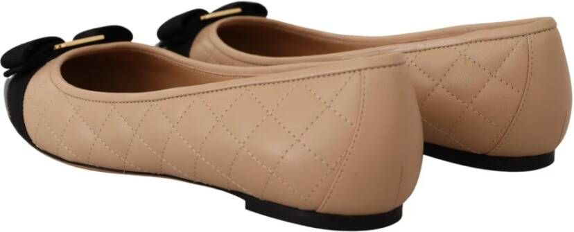 Salvatore Ferragamo Ballerinas Beige Dames
