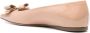 Salvatore Ferragamo Beige Ballerina Schoenen voor Vrouwen Beige Dames - Thumbnail 7