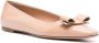 Salvatore Ferragamo Beige Ballerina Schoenen voor Vrouwen Beige Dames - Thumbnail 8