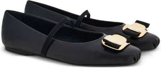 Salvatore Ferragamo Ballerinas Black Dames