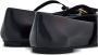Salvatore Ferragamo Zwarte Lamsvacht Vara Boog Platte Schoenen Black Dames - Thumbnail 3