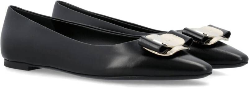 Salvatore Ferragamo Ballerinas Black Dames