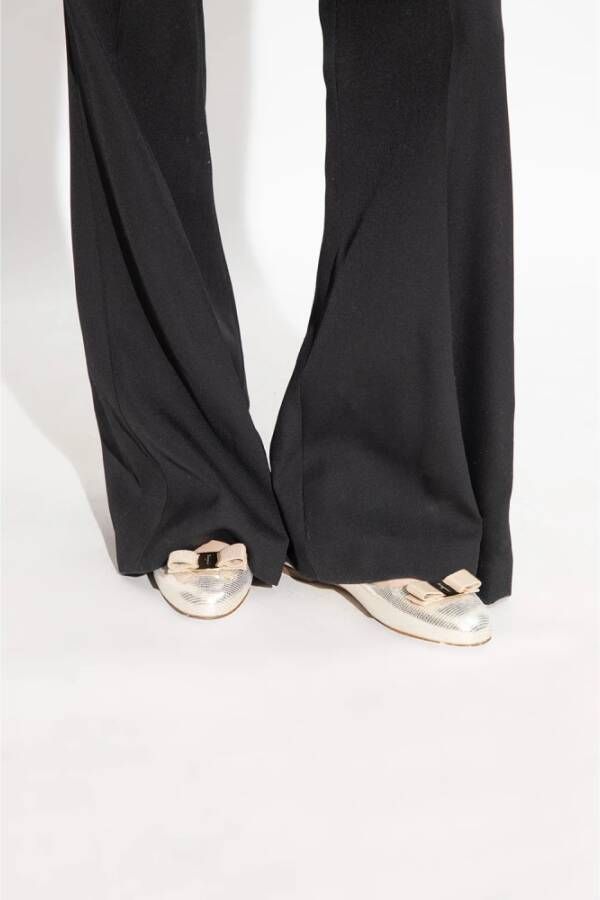 Salvatore Ferragamo Ballerina`s Geel Dames