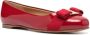 Salvatore Ferragamo Rode platte schoenen Elegant stijl Red Dames - Thumbnail 9