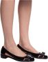 Salvatore Ferragamo Zwarte platte schoenen Vara Jelly Black Dames - Thumbnail 2