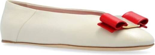 Salvatore Ferragamo Ballet Flats Beige Dames