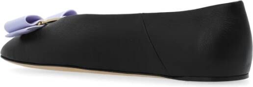 Salvatore Ferragamo Ballet Flats 'Vanna' Black Dames