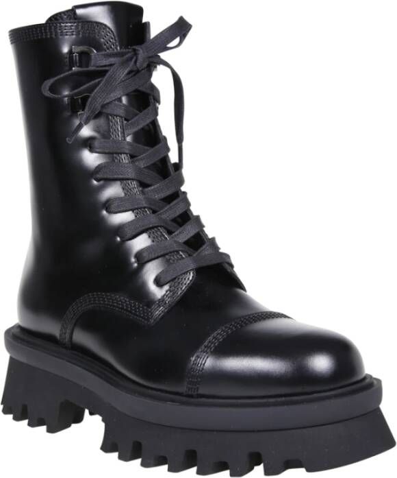 Salvatore Ferragamo Statement Veterschoenen Zwart Dames