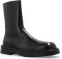 Salvatore Ferragamo Leren enkellaarzen 'Formia' Zwart Heren - Thumbnail 4