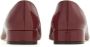 Salvatore Ferragamo Bordeauxleren Instapmodel Vierkante Neus Schoenen Red Dames - Thumbnail 4