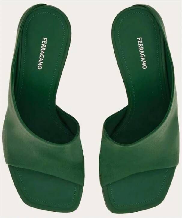 Salvatore Ferragamo Bosgroene Nimf Stijlmodel Green Dames