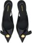 Salvatore Ferragamo Brilda Zwarte Zonnebril Black Dames - Thumbnail 4