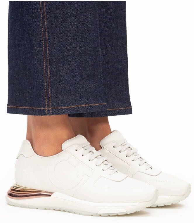 Salvatore Ferragamo Brooklyn sneakers Wit Dames
