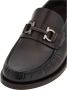 Salvatore Ferragamo Bruine Gancini Loafers Brown Heren - Thumbnail 5
