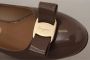 Salvatore Ferragamo Bruine Naplak Kalfsleren Pumps Schoenen Brown Dames - Thumbnail 5