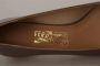 Salvatore Ferragamo Bruine Naplak Kalfsleren Pumps Schoenen Brown Dames - Thumbnail 6