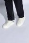 Salvatore Ferragamo Lage leren sneakers met suède inzetstukken White Heren - Thumbnail 10