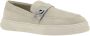 Salvatore Ferragamo Chunky Rubber Sole Slip-On Loafers Beige Heren - Thumbnail 2
