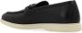 Salvatore Ferragamo Platte Kalfsleren Schoenen Amandel Teen Black Heren - Thumbnail 10