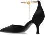 Salvatore Ferragamo Zwarte Hak Ferragamo Dana 70T Black Dames - Thumbnail 10