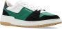 Salvatore Ferragamo Multicolor Suède Leren Sneakers met Logo Multicolor Heren - Thumbnail 4